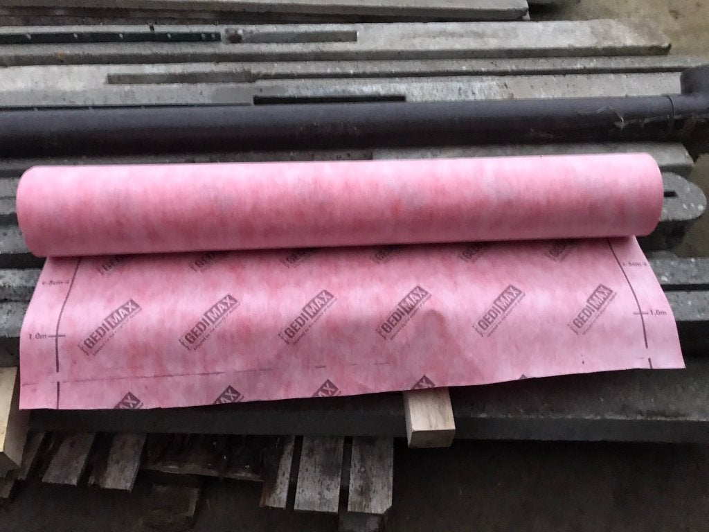 Gedimax waterdichtingsdoek, Bricolage & Construction, Enlèvement, Neuf, 15 m² ou plus, Toile