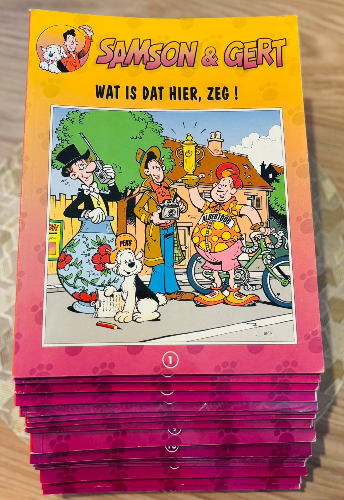Lot van 27 Samson & Gert stripalbums, Boeken, Ophalen of Verzenden