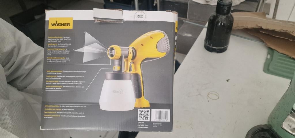 Pulvérisateur en bois et métal, Enlèvement