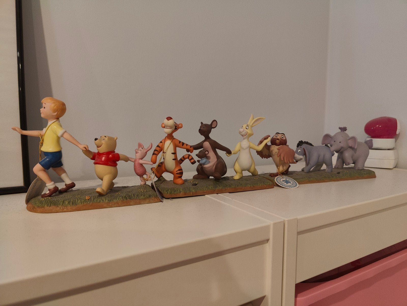 3 delig beeldje Winnie the Pooh, Verzamelen, Ophalen