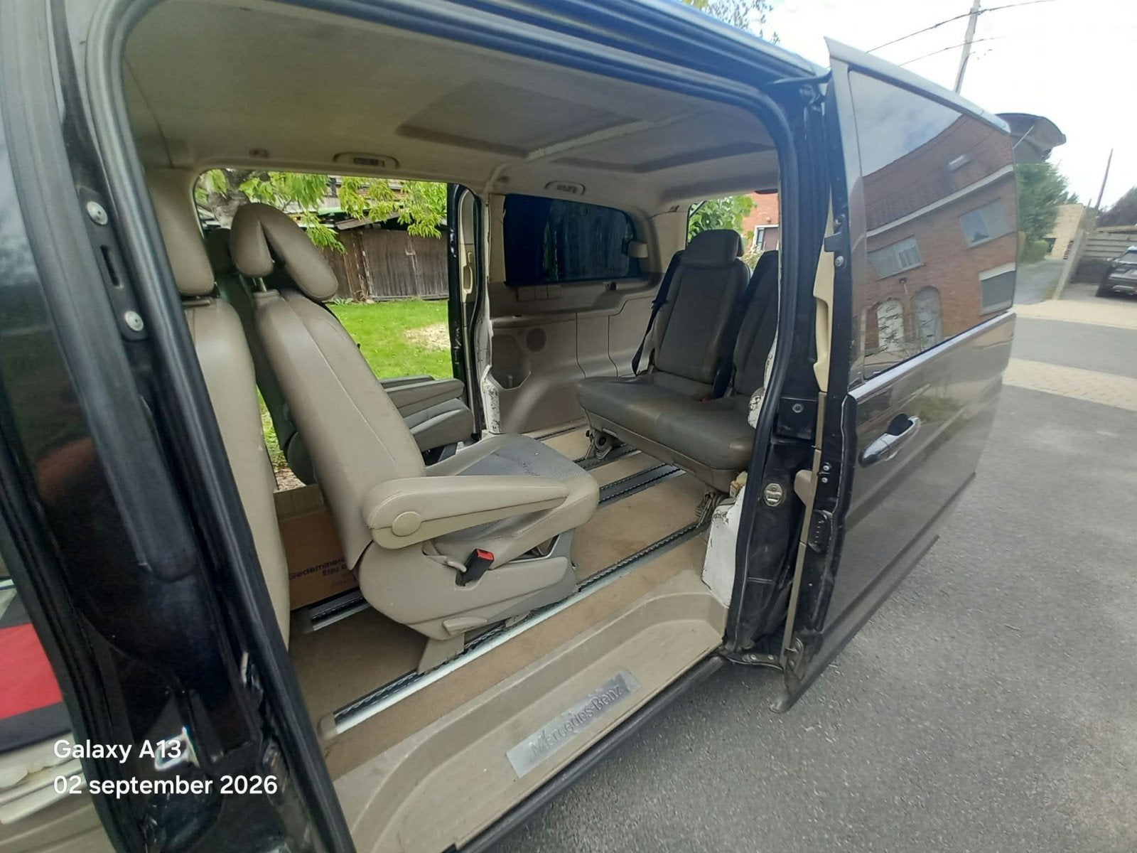 Mercedes-Benz Viano, 7 zitplaatsen, Achat, 7 places, Boîte manuelle, 5 portes