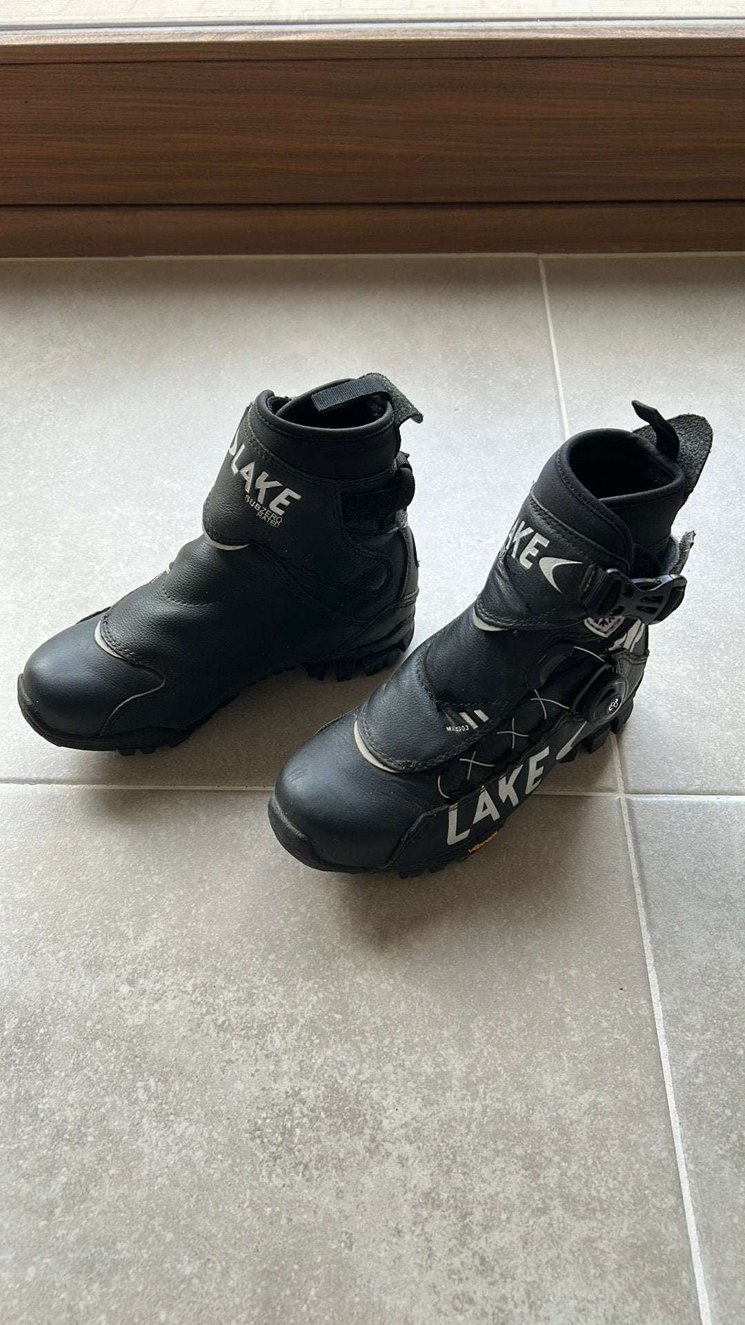 Fietsschoenen Lake Sub zero rated voor klikpedalen, Fietsen en Brommers, Ophalen, Gebruikt, Schoenen