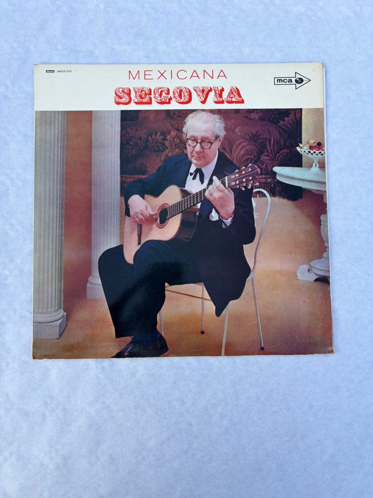 Set 2 LP's Andrés Segovia - MCA Klassieke Gitaar, Ophalen of Verzenden, Gebruikt, LP