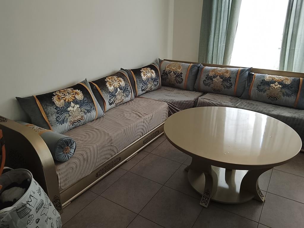 Salon marocain, Maison & Meubles, Canapés | Coins salons complets, Enlèvement, Tissus