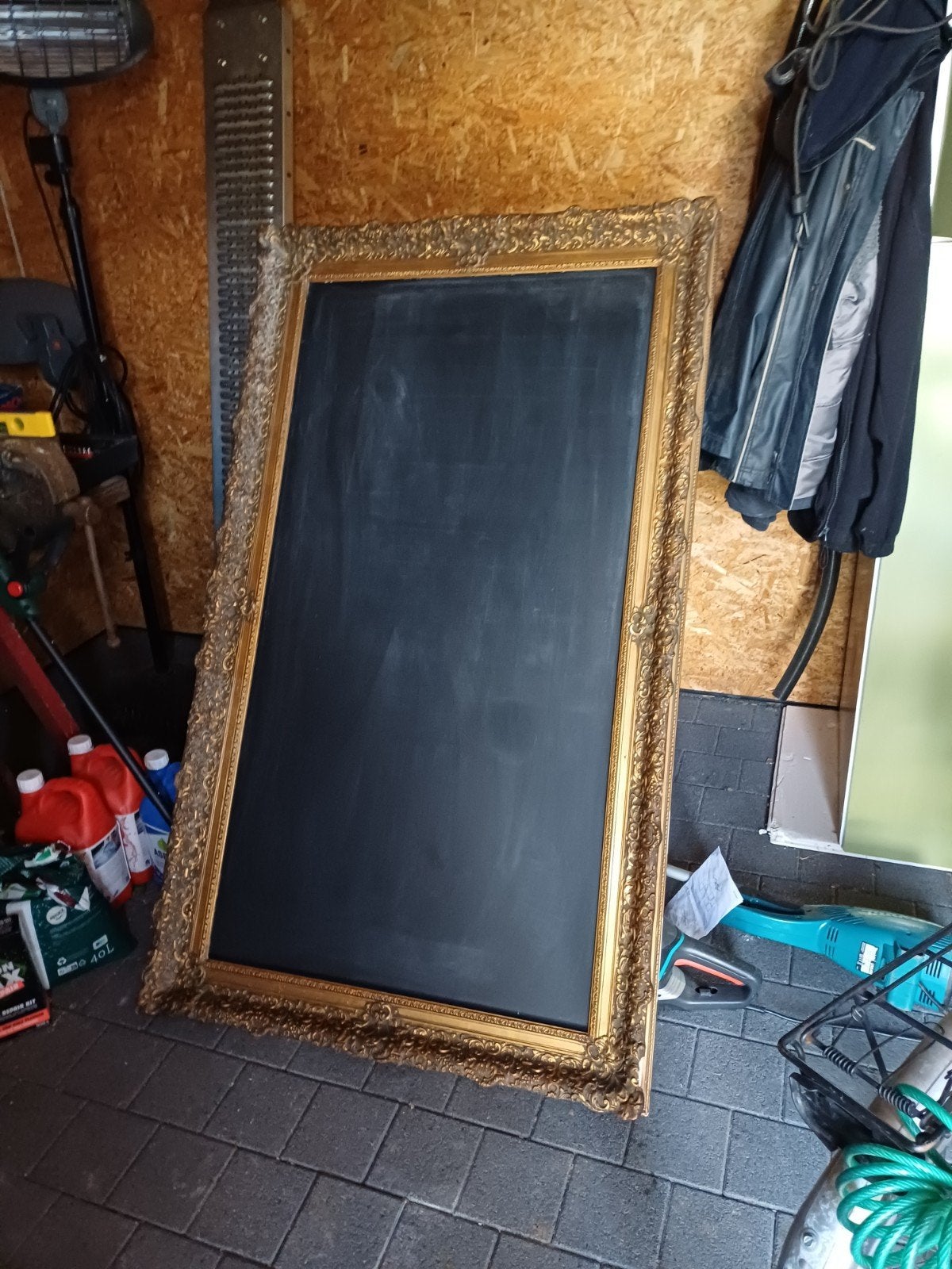 schilderij kader krijtbord suggestiebord, Antiek en Kunst, Ophalen