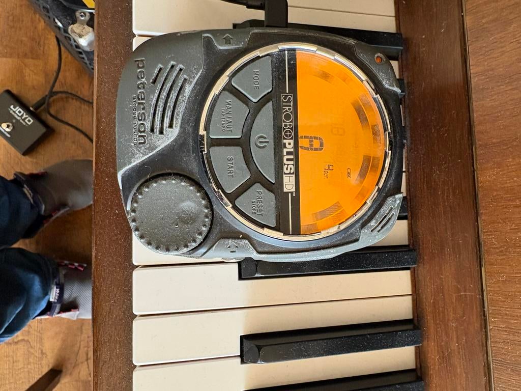 Pietersen Strobe tuner, Ophalen, Gebruikt