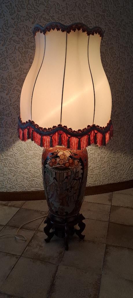 Chinese vaas lamp 120 cm ongeveer, Antiek en Kunst, Ophalen