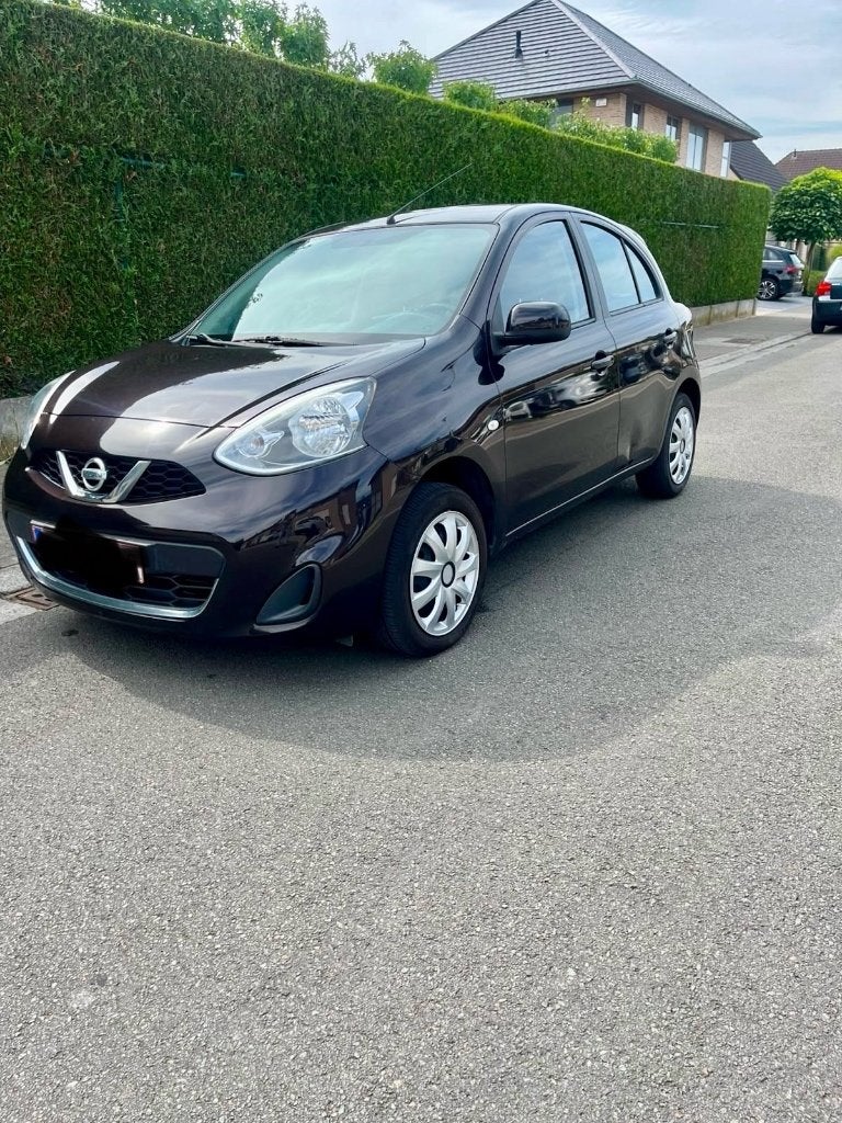 Nissan Micra 1.2 benzine automaat, Autos, Nissan, Achat, Noir, 5 portes, Micra