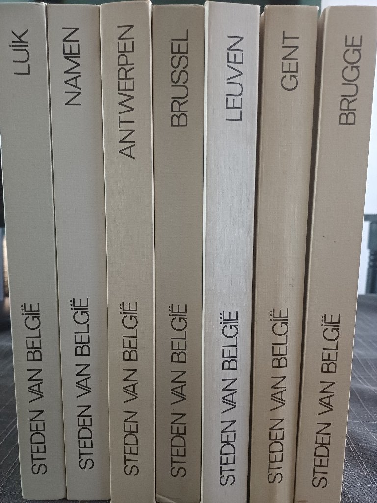 Steden van Belgiē, Livres, Livres d'images & Albums d'images, Enlèvement