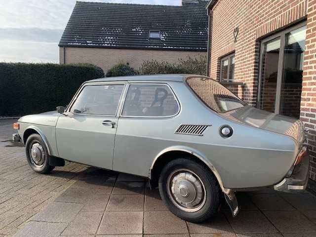 1992 Saab 99 - Voiture classique, Autos, Oldtimers & Ancêtres, Achat, Entreprise, Autres carburants, Autre carrosserie