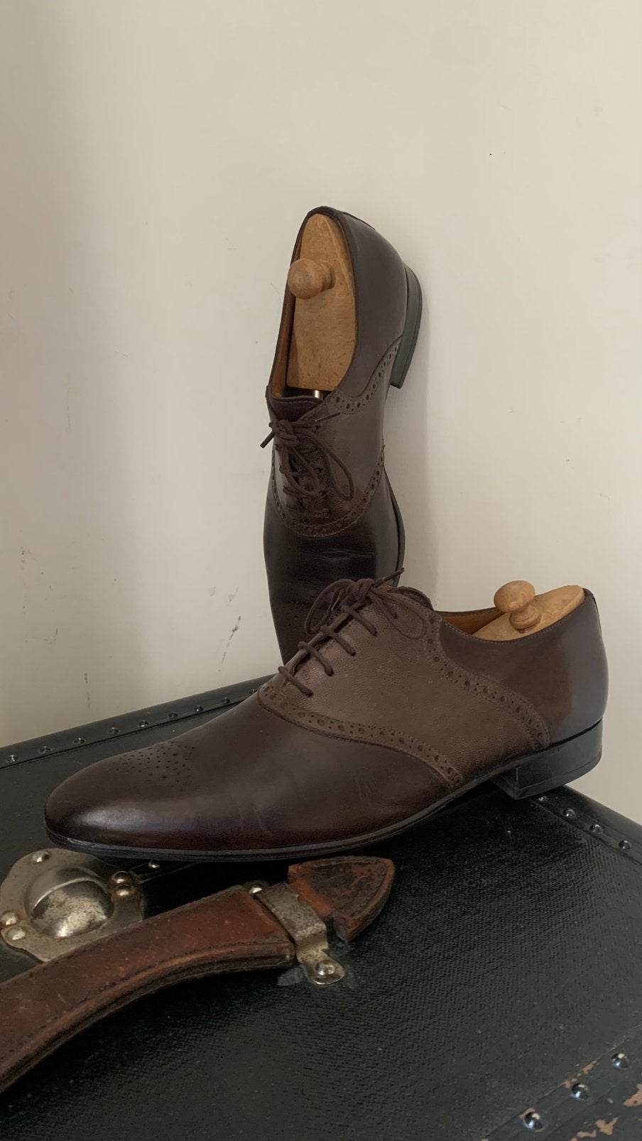 Vero CUOIO Richelieu bruin 43 schoenen, Ophalen of Verzenden, Gedragen, Bruin