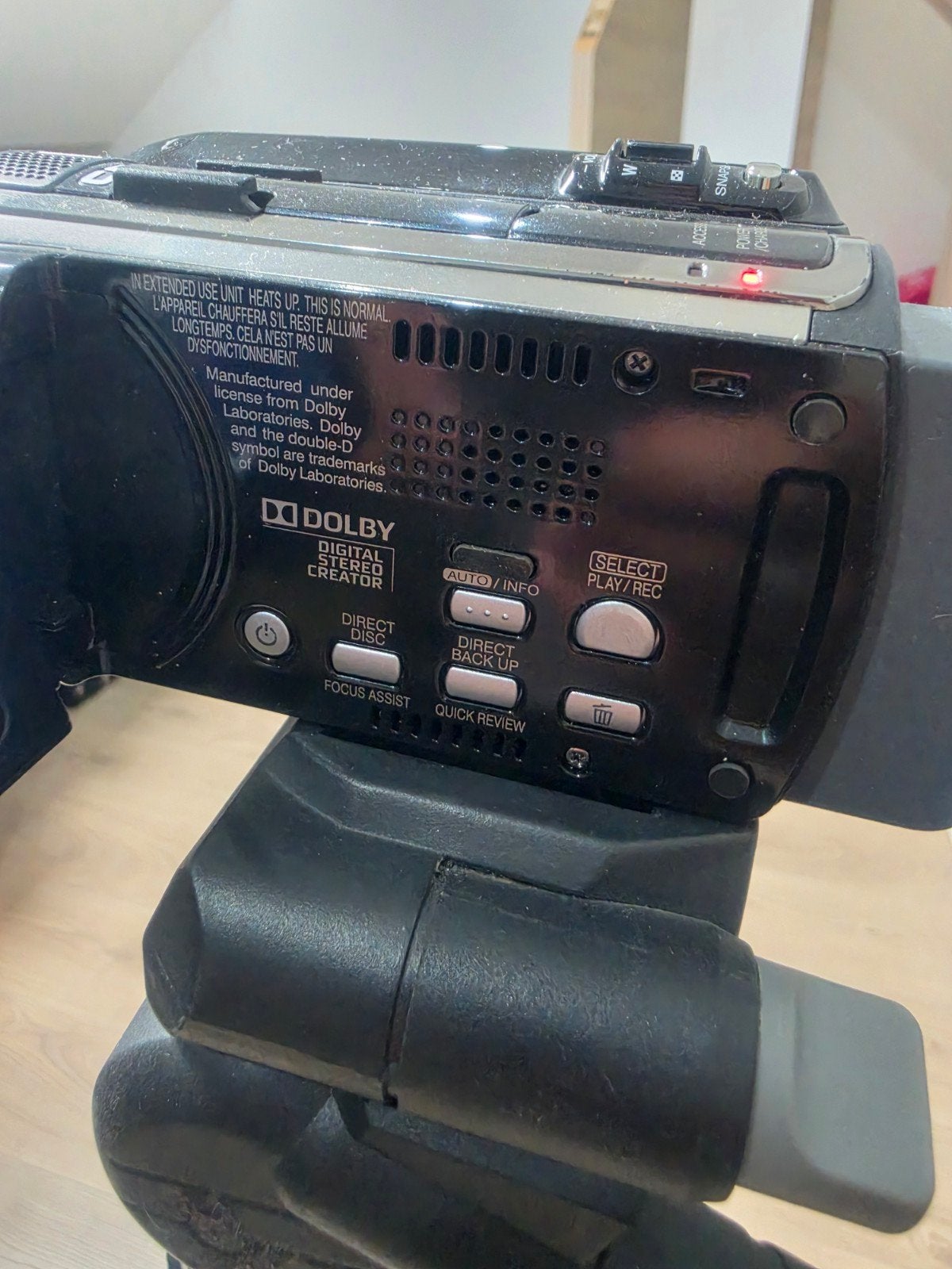JVC-camera, Ophalen, Harde schijf, JVC