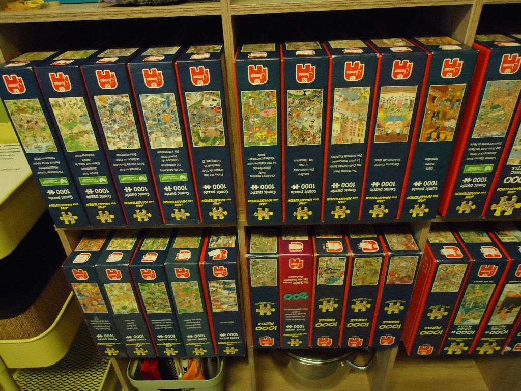 Jan Van Haasteren 1000 stukjes, Ophalen, 500 t/m 1500 stukjes, Gebruikt, Legpuzzel