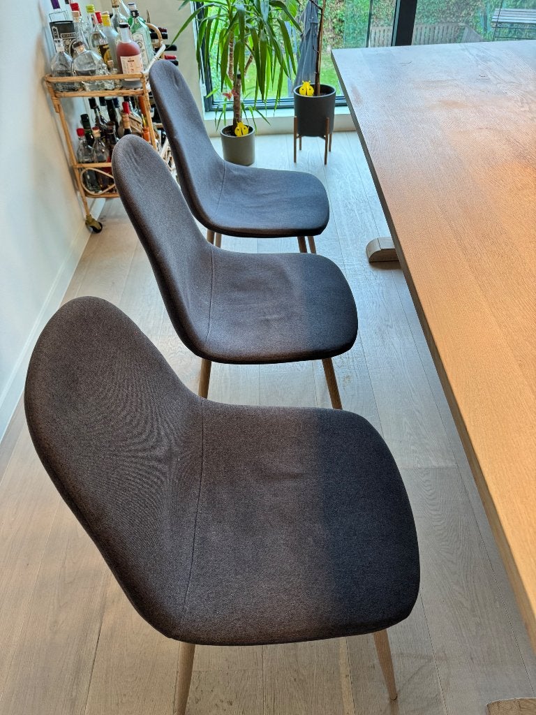 Eetkamerstoelen, Huis en Inrichting, Ophalen, Gebruikt, Kunststof, Vijf, Zes of meer stoelen