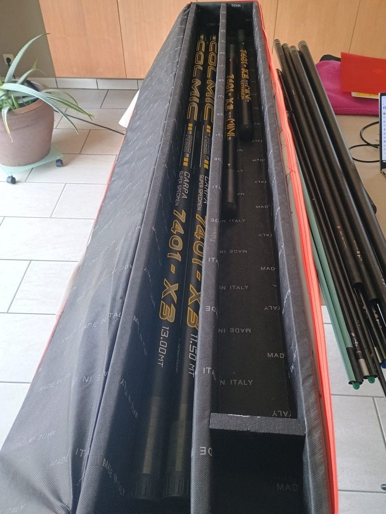 Colmic karper hengel 7401 - X3 , 13 meter, Sports nautiques & Bateaux, Pêche à la ligne | Général, Enlèvement