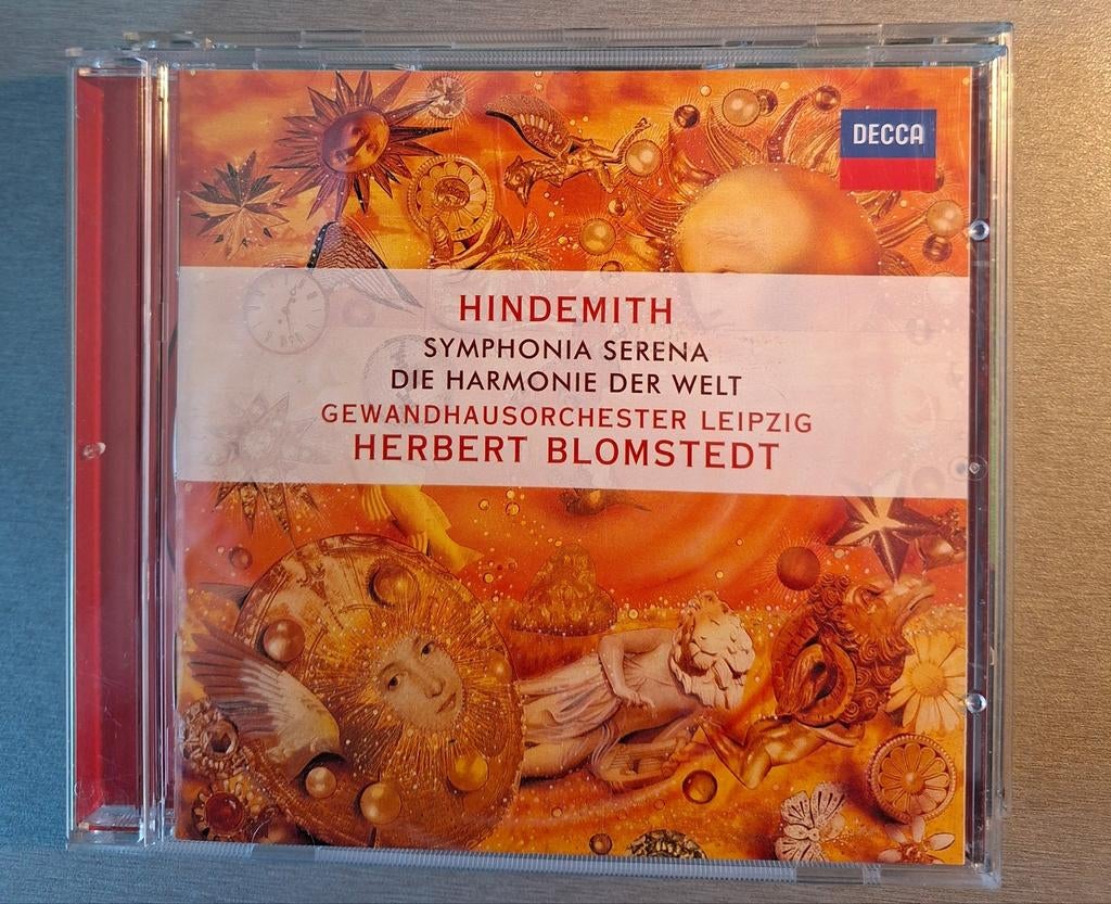 Cd. Hindemith. Symphonia Serena (Decca)., Ophalen of Verzenden
