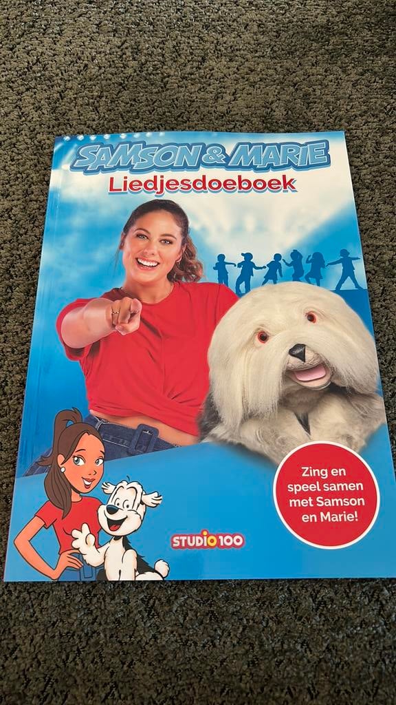 Liedjesdoeboek samson en marie, Enlèvement, Neuf, Convient aux enfants