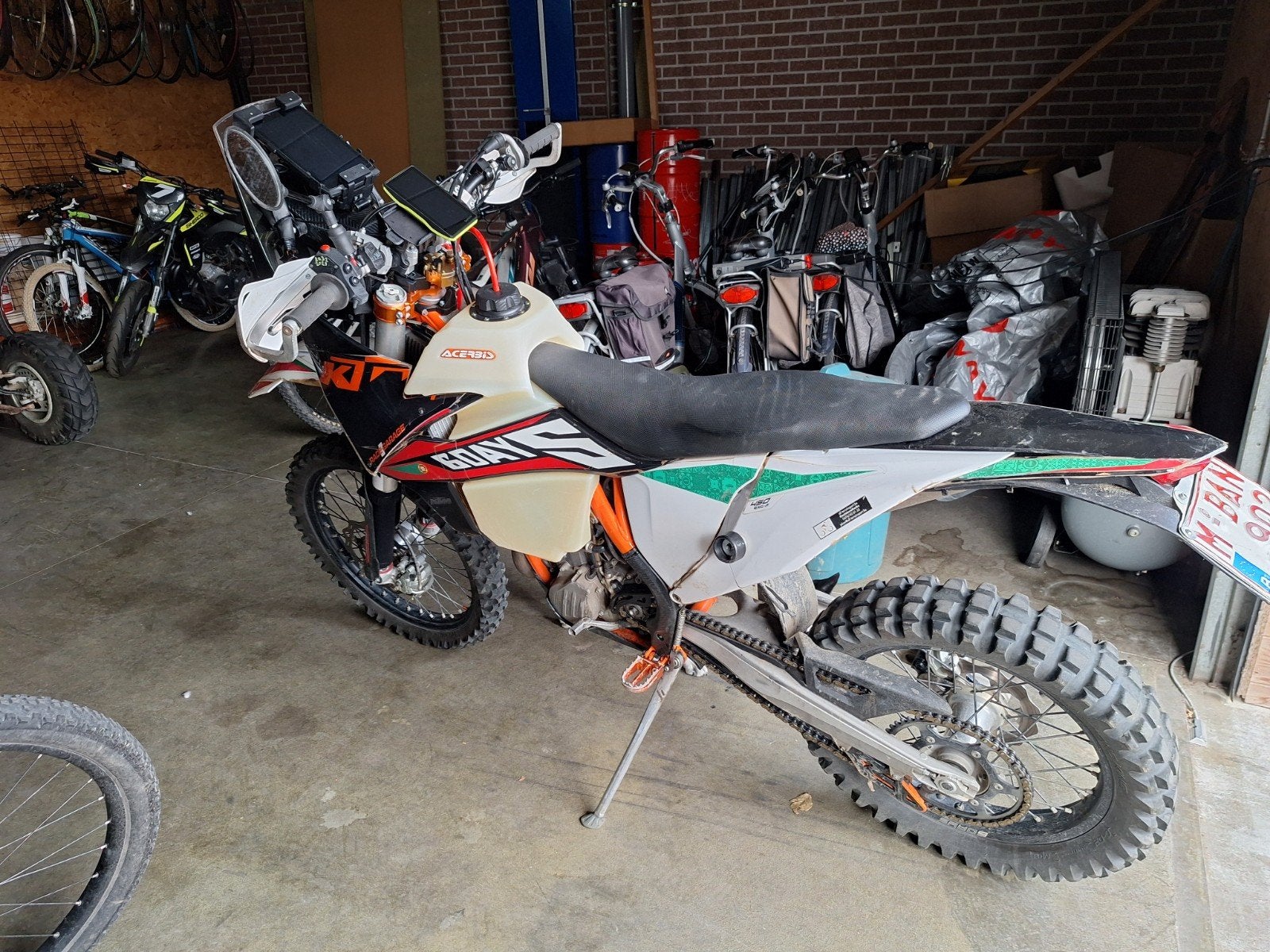 ktm exc 450 met rally toren, Motos, Occasion, Particulier, Permis Moto A2 minimum, Enduro