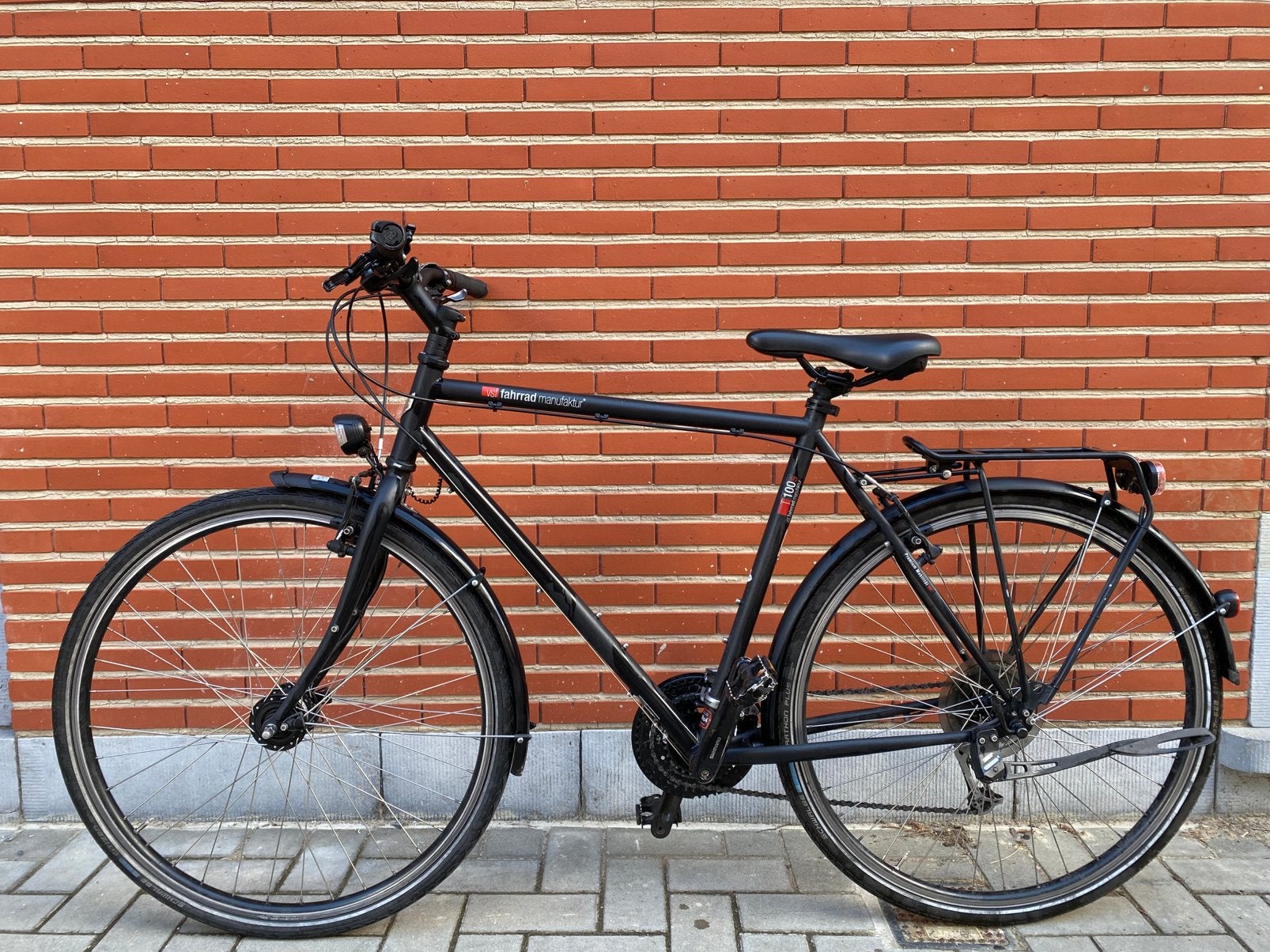 Vélo de sport Velo VSF T100 velo de ville, Vélos & Vélomoteurs, Frein sur jante, Comme neuf, Enlèvement, 53 à 57 cm