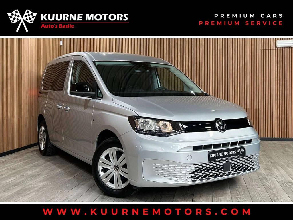 Volkswagen Caddy 1.5 TSI 5pl Leder/Pdc/Airco/Cruise/Carplay/, Auto's, Volkswagen, 4 cilinders, USB, Bedrijf, 5 deurs
