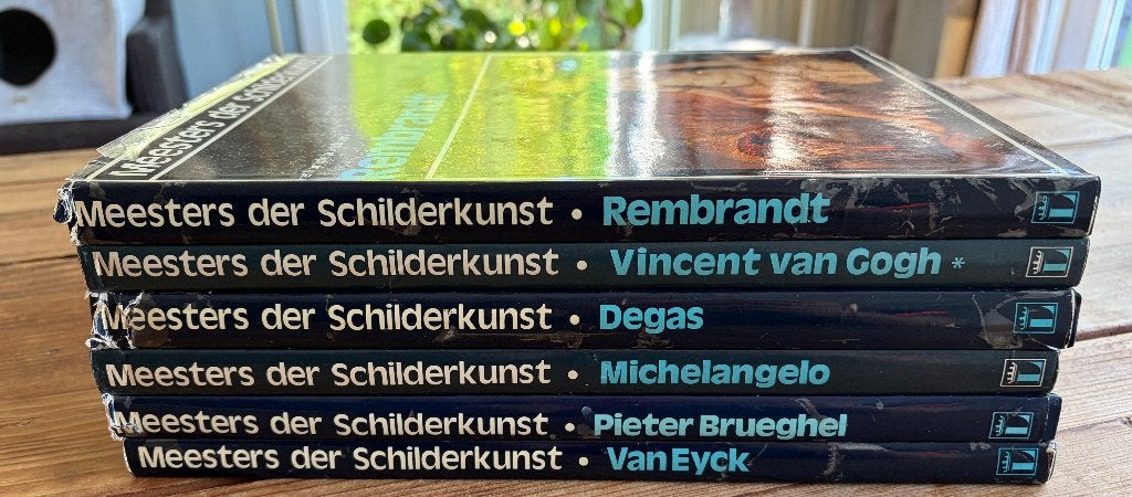 Meesters der schilderkunst (6 items), Gelezen, Ophalen of Verzenden, Lekturama, Schilder- en Tekenkunst