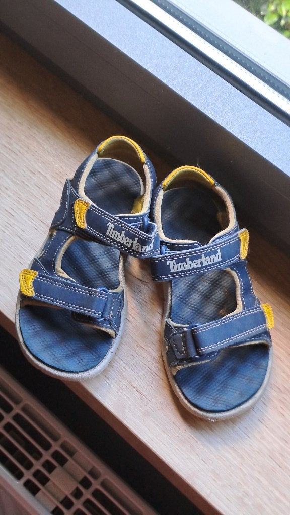 Timberland jongenssandaal maat 28, Gebruikt, Timberland, Overige typen, Ophalen of Verzenden