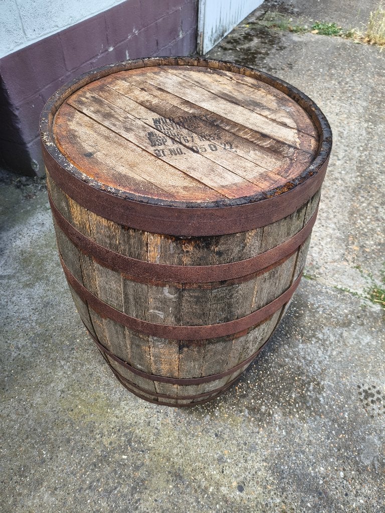 tonneau de vin, Enlèvement, Utilisé, Bois