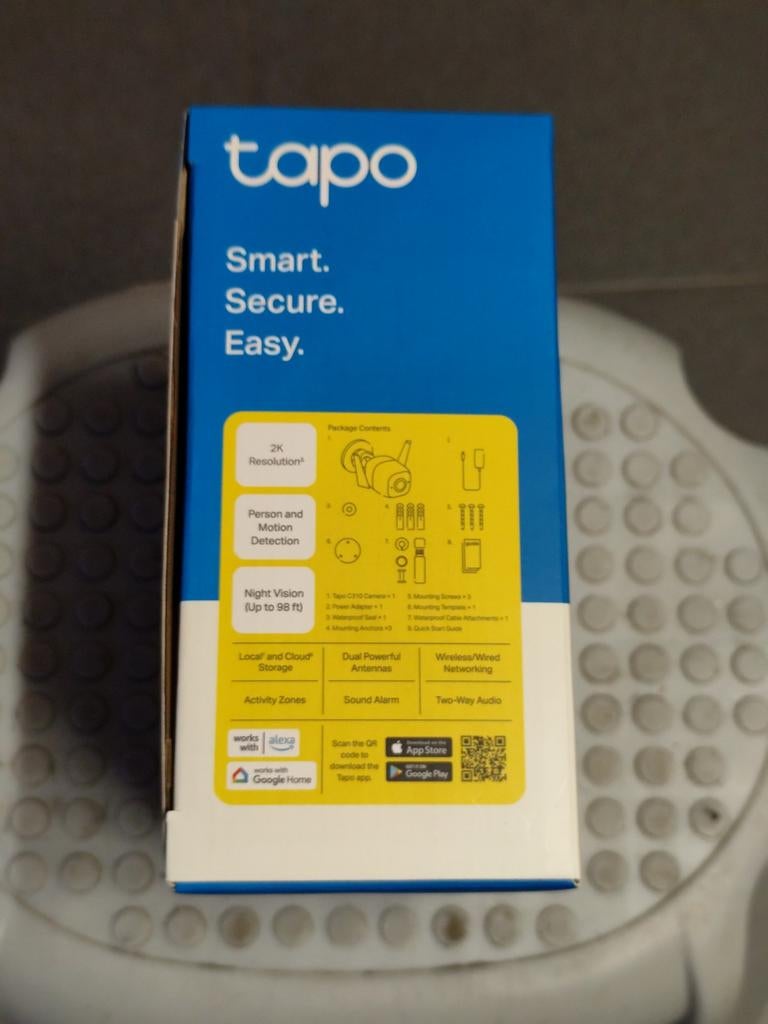 TP-Link Tapo, Enlèvement ou Envoi
