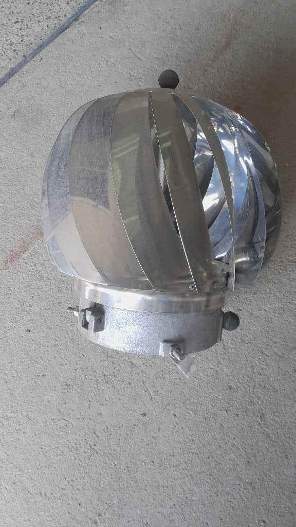 chapeau de cheminée rotatif inox, Maison & Meubles, Cheminées, Enlèvement