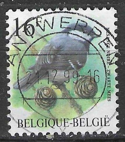 Belgique 1999 - Yvert/OBP 2804 - Buzin - Black Tit (ST), Envoi, Affranchi, Oblitéré, Véhicules
