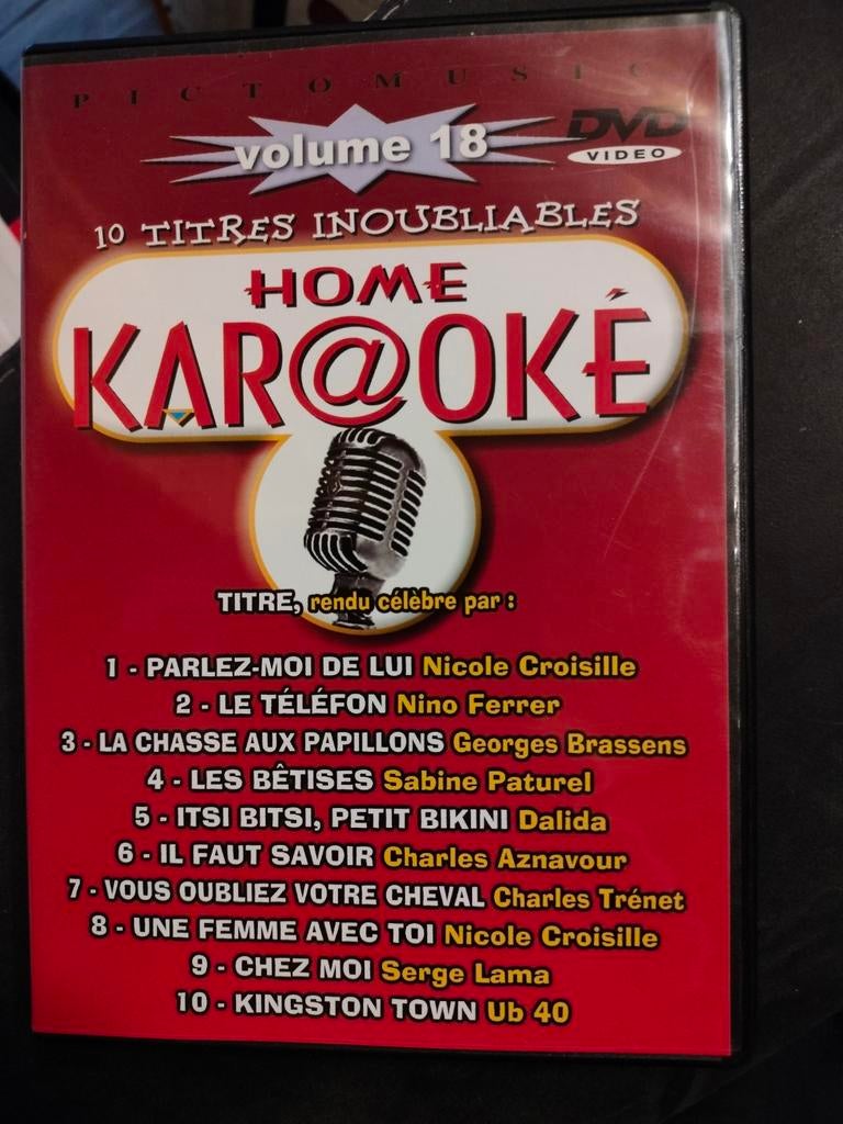 Home karaoké volume 18, Enlèvement ou Envoi