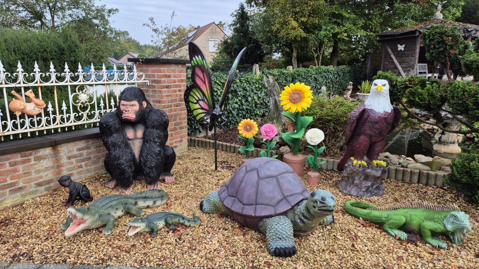polyester tuinbeelden,  allerlei, Ophalen, Nieuw, Kunststof, Dierenbeeld