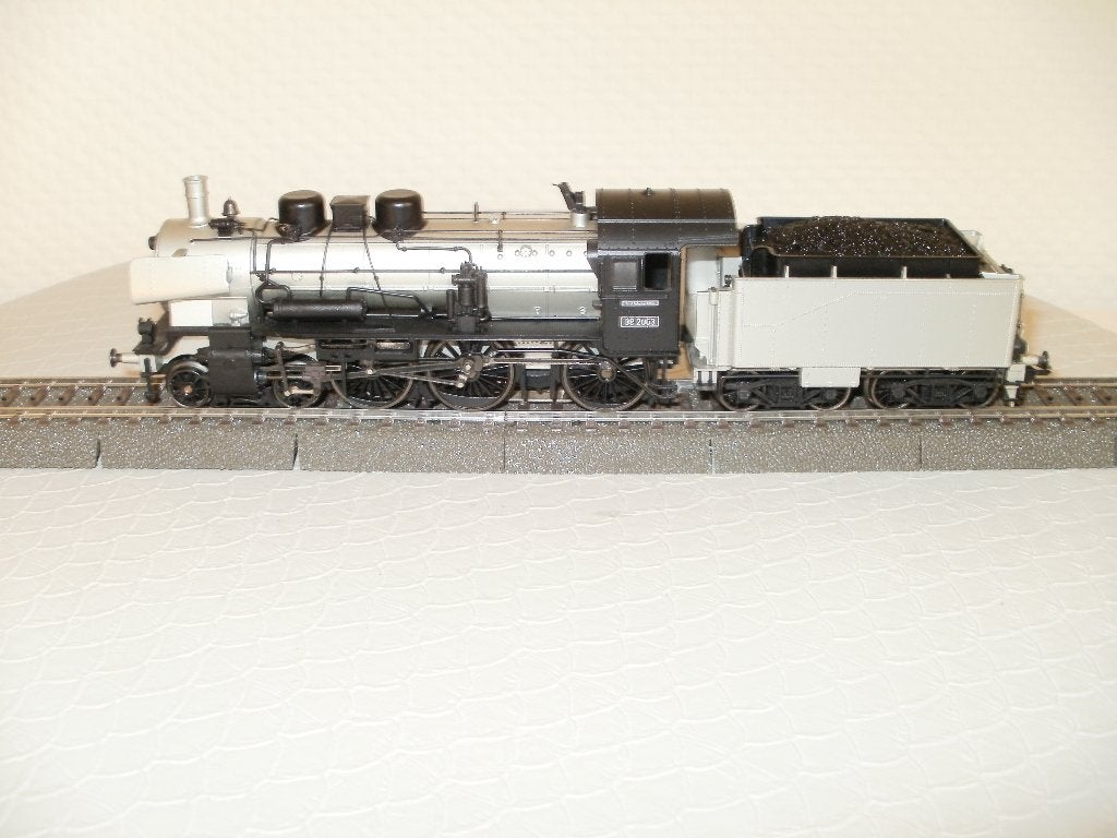 Marklin Ho stoomlokomotief BR38P8+tender Dig., Enlèvement ou Envoi, Courant alternatif, Comme neuf, Locomotive