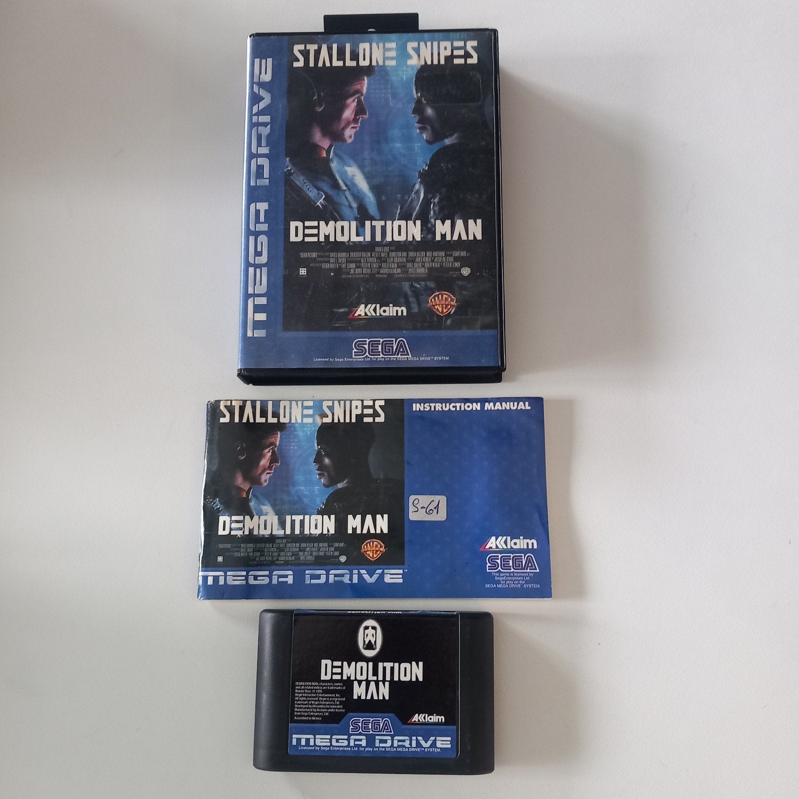 Demolition Man Sega Mega Drive, Ophalen of Verzenden, Mega Drive