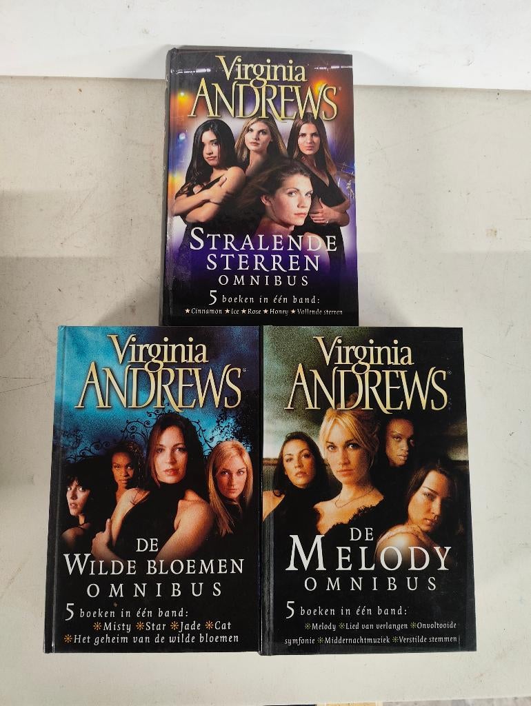 Lot van 3 omnibussen Virginia Andrews, Boeken, Ophalen of Verzenden, Zo goed als nieuw