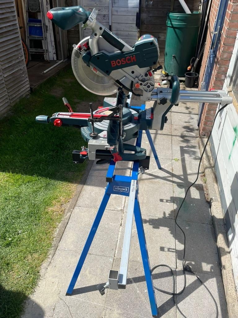 bosch gcm 10 sd afkortzaag, Doe-het-zelf en Bouw, Ophalen, Gebruikt, Afkortzaag, Bosch Professional