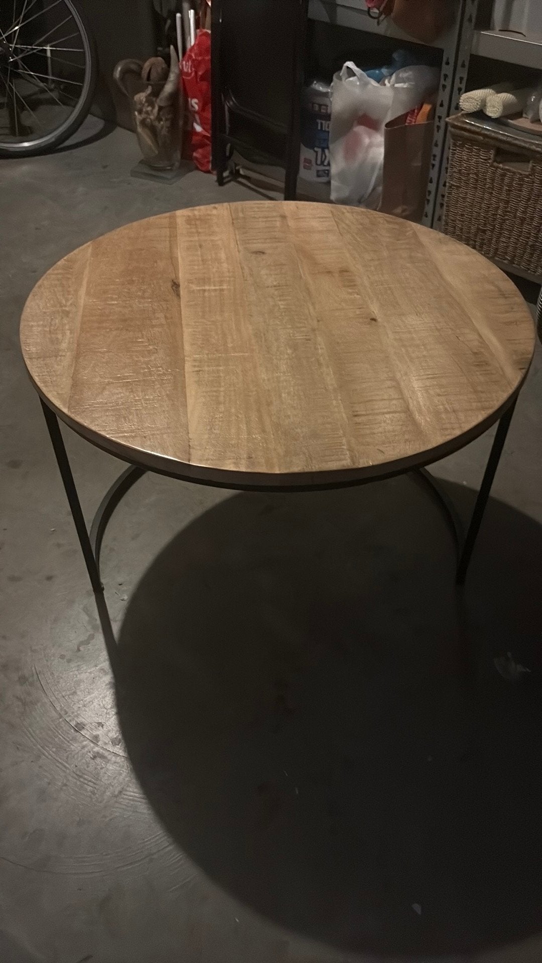 Salontafel, 50 tot 100 cm, Rond, 50 tot 100 cm, Zo goed als nieuw