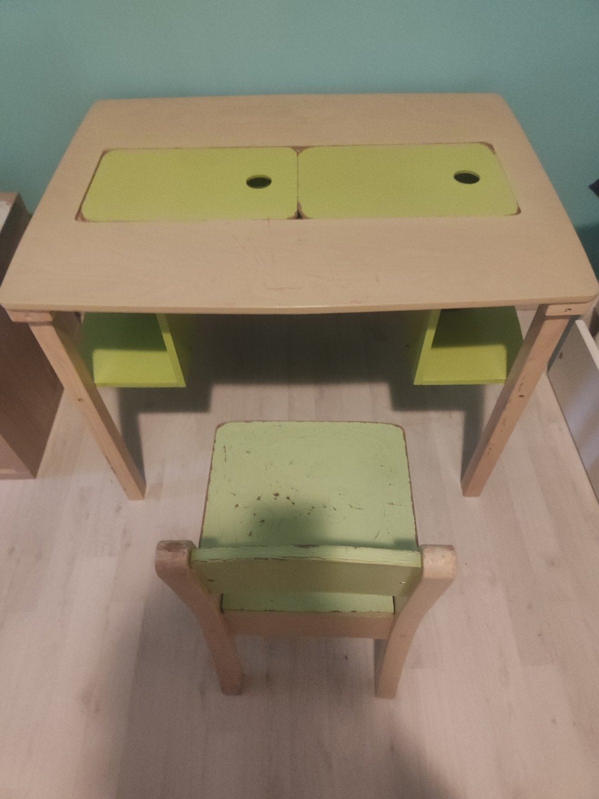 bureau enfant, Enlèvement, Utilisé