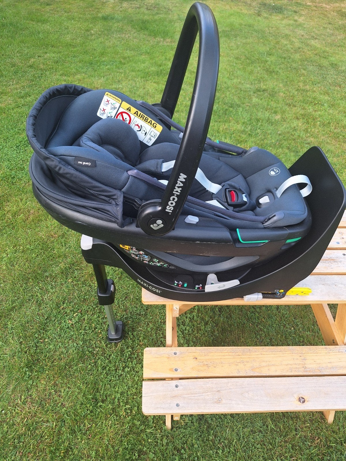 Maxi-Cosi Coral à installer sur isofix, Enlèvement, Utilisé, Maxi-Cosi, Ceinture de sécurité ou Isofix