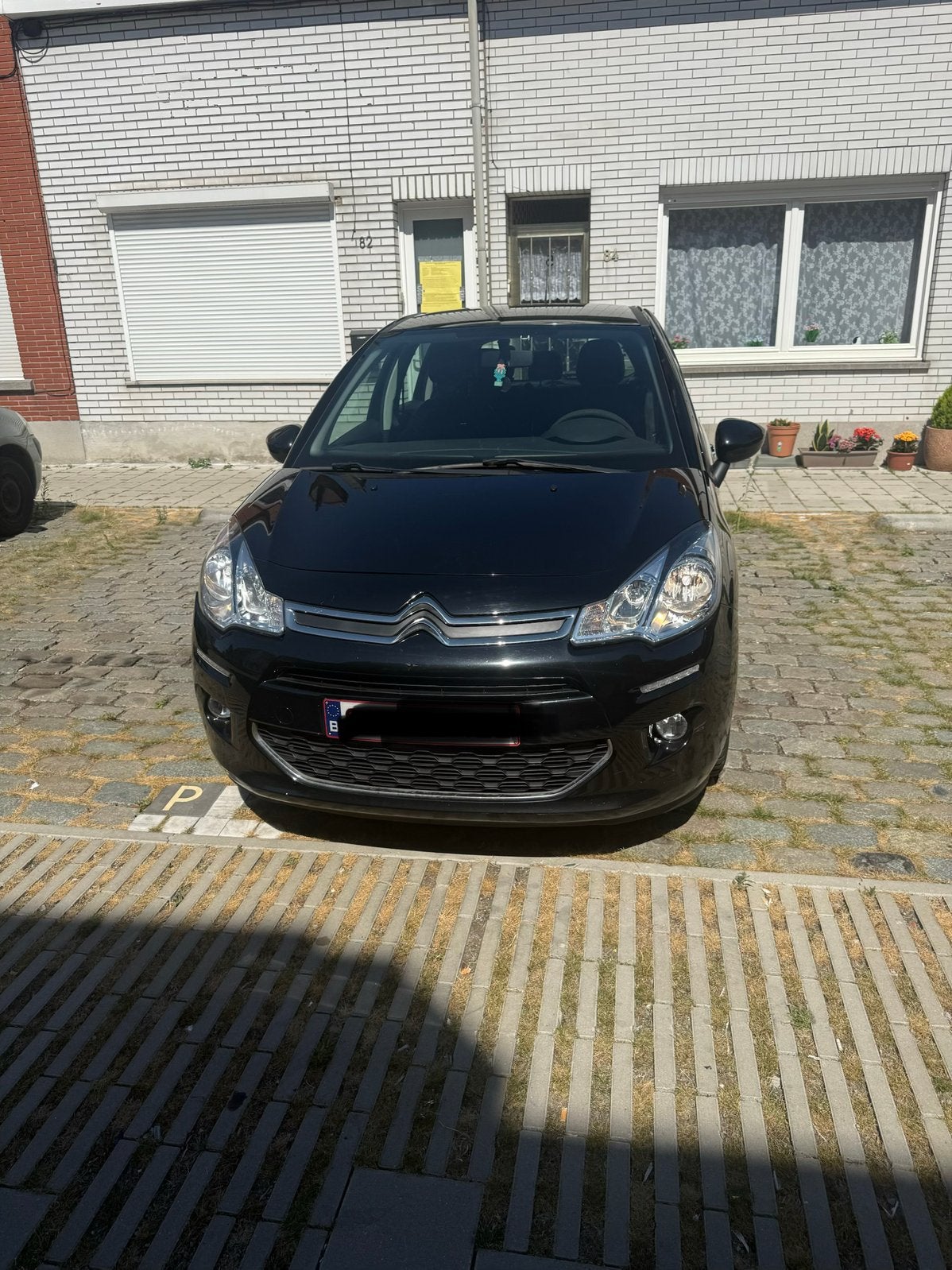 Citroen c3  1.0 benzine zuinige auto ideale voor beginners, Voorwielaandrijving, Euro 5, 50 kW, Zwart