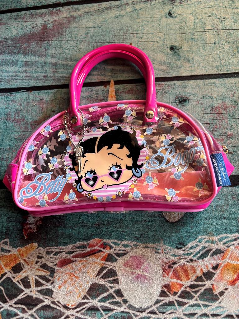 Petit sac Betty Boop Rose., Enlèvement ou Envoi, Betty Boop, Comme neuf, Autres types