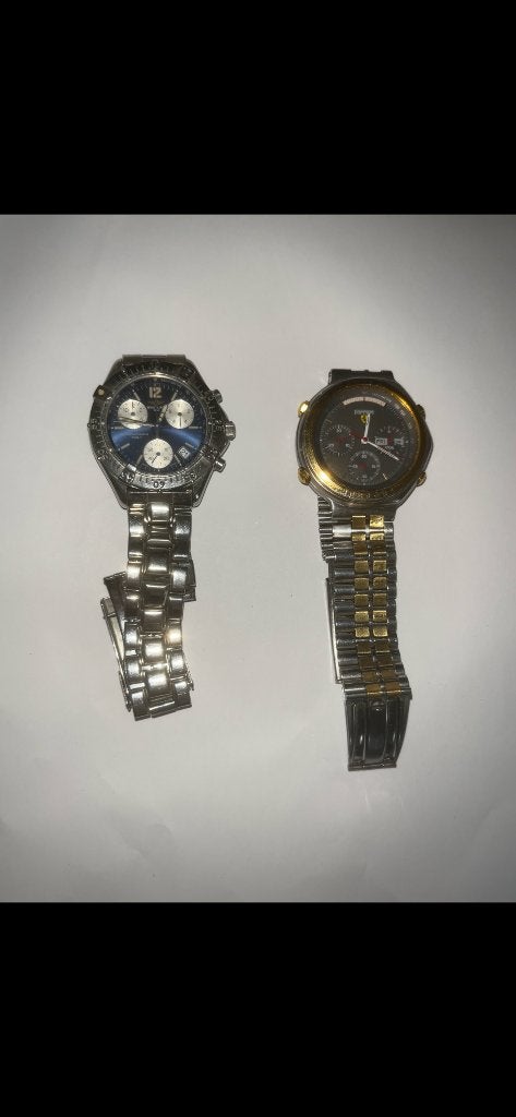 Ferrari horloge, Handtassen en Accessoires, Horloges | Heren, Overige merken, Overige materialen, Gebruikt, Polshorloge
