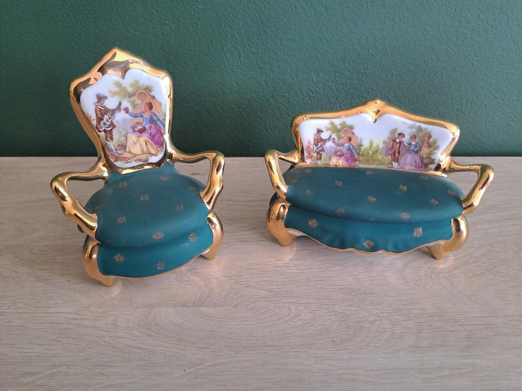 Lourdes Porselaine d'art Limoges France Sieraden Doosjes, Enlèvement