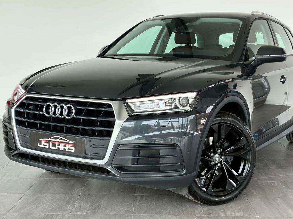 Audi Q5 2.0 TDi S tronic-1ERPRO-LED-GPS-CUIR-JANTES20-PDC, Argent ou Gris, Achat, Euro 6, Entreprise