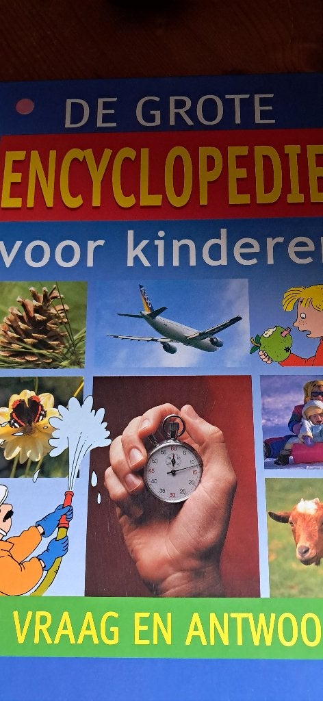 Boek kinderboek ´ De grote encyclopedie voor kinderen ´, Boeken, Ophalen, Zo goed als nieuw, Non-fictie