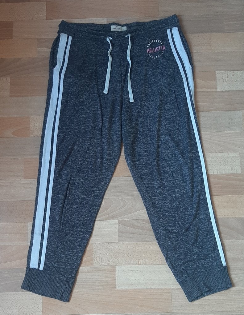 Hollister joggingbroek maat L, Kleding | Dames, Verzenden, Grijs, Gedragen, Hollister