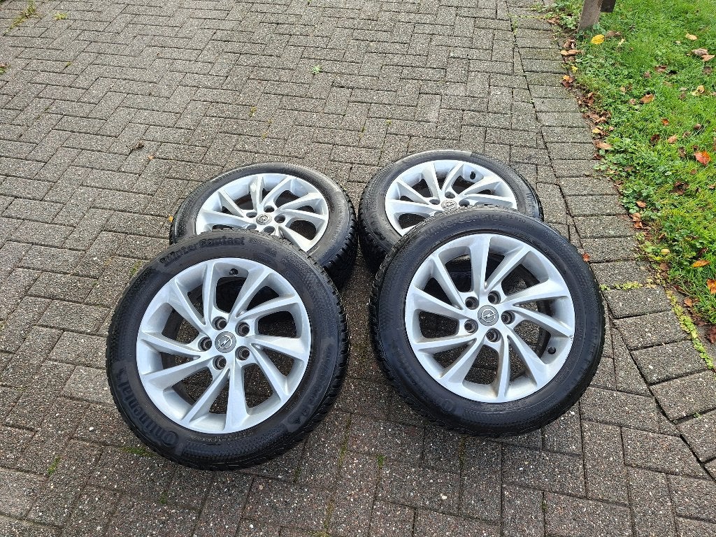 Jantes Opel Astra k kit hiver 16 pouces, Autos : Pièces & Accessoires, Pneus hiver, 16 pouces, 205 mm, Enlèvement