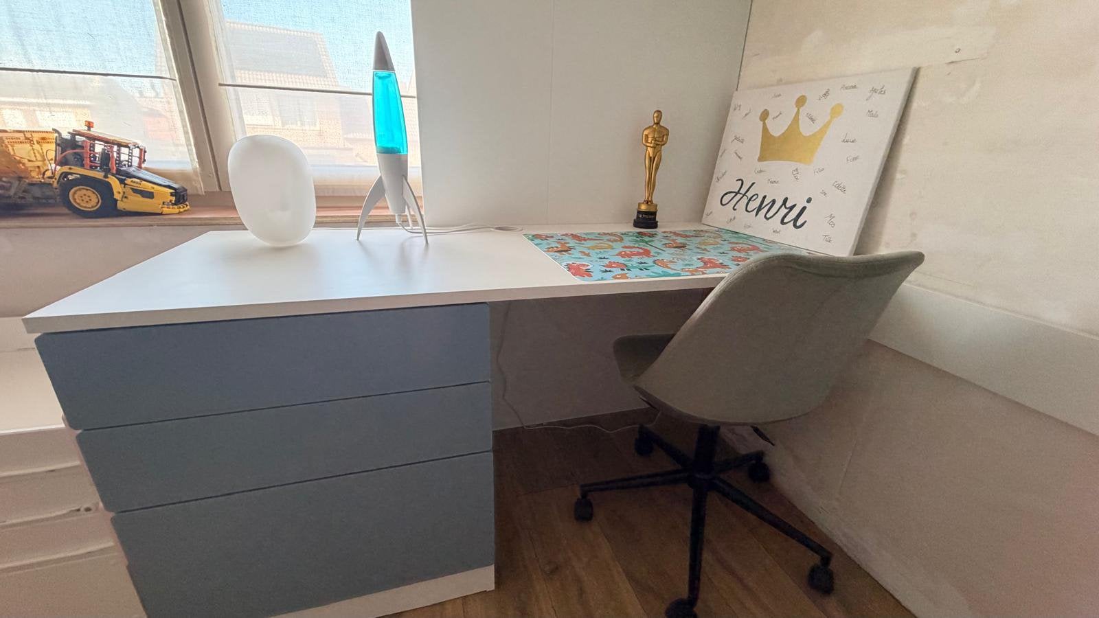 Hoogteslaper inclusief bureau en kleerkast., Ophalen, Zo goed als nieuw, Hoogslaper