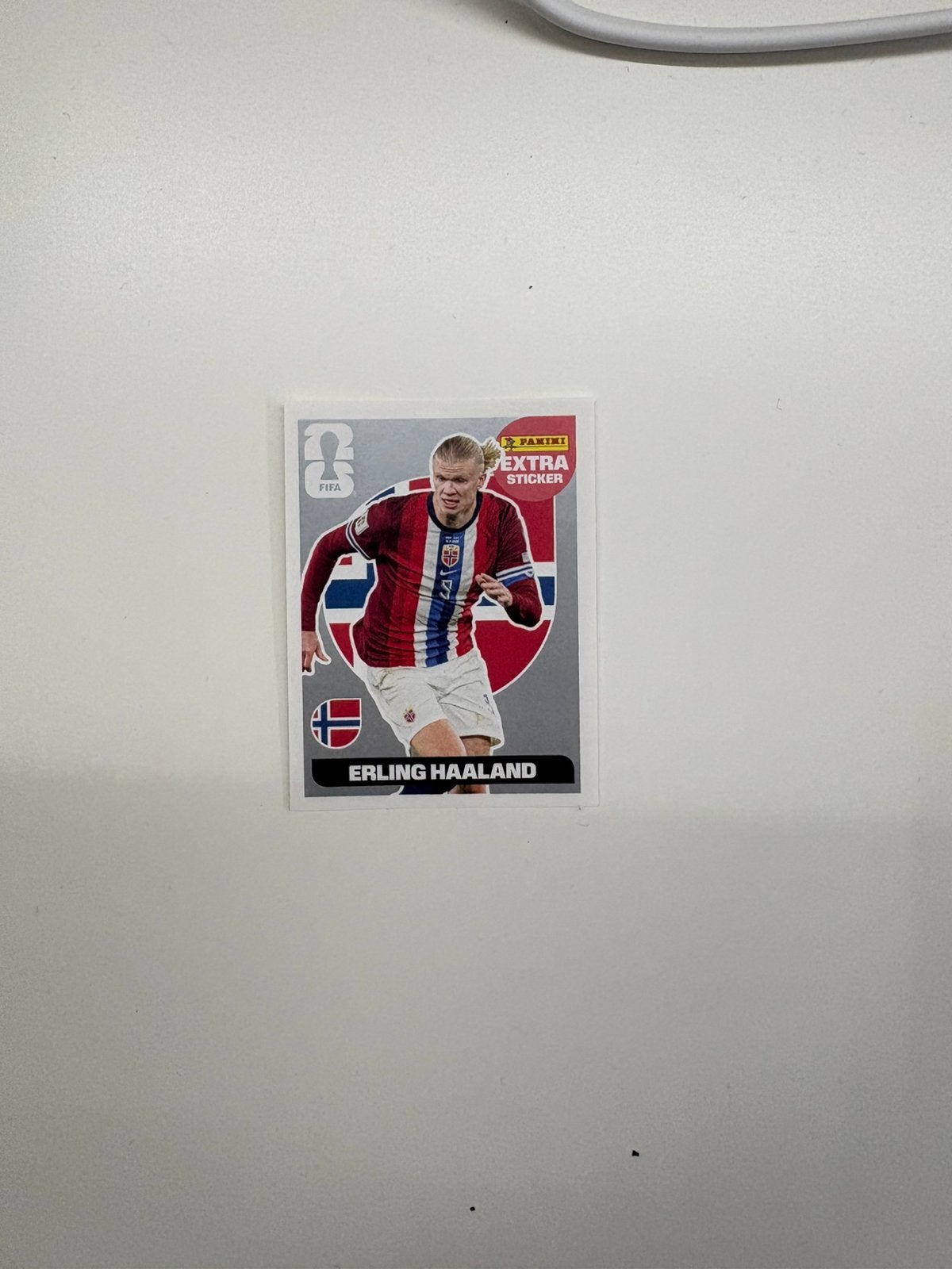 Haaland extra sticker silver, Verzamelen, Sportartikelen en Voetbal, Ophalen, Zo goed als nieuw