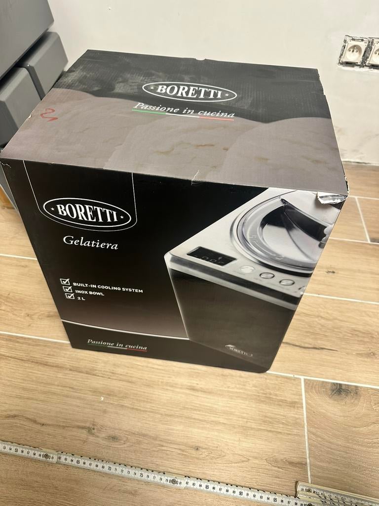 Boretti B100 - machine à glace - neuve, Electroménager, Enlèvement, Neuf, Auto-congélation